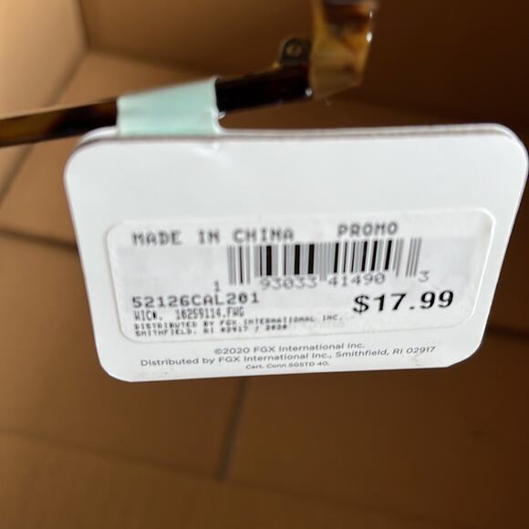 Caliblue Round Tortoise Shell Sunglasses Brown Black - Picture 6 of 8